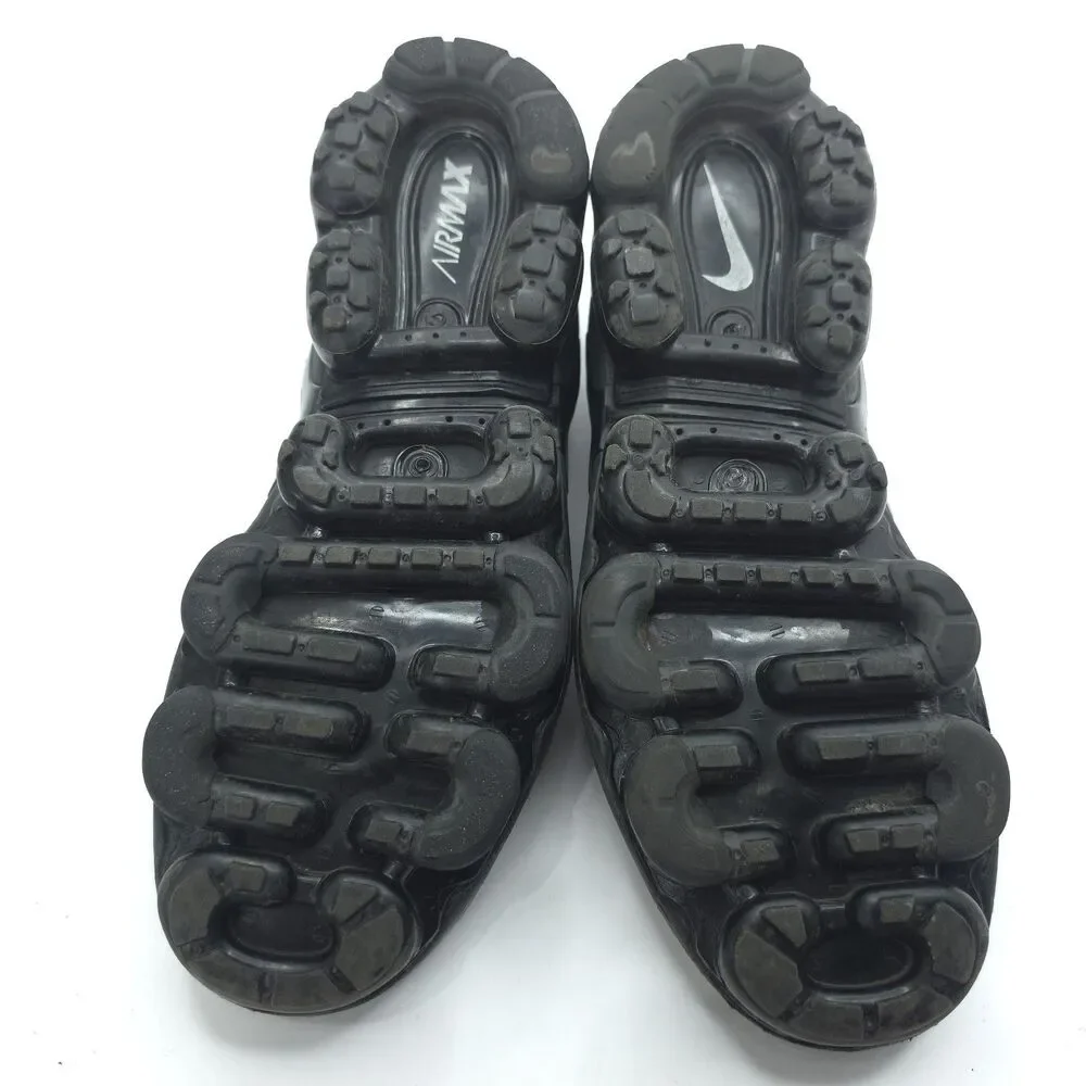 Nike Air VaporMax Plus Triple Black Womens Running Shoes 924453-004 Size 7.5